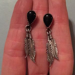 Native American sterling silver earrings